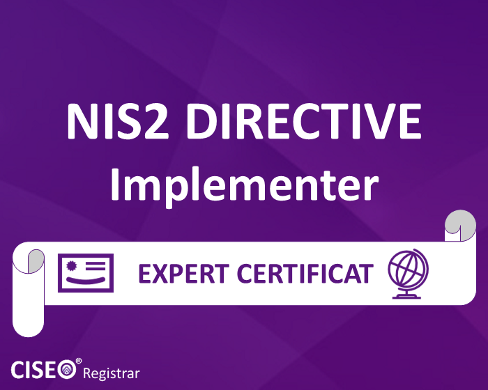 NIS 2 Directive IMPLEMENTER CERTIFICAT