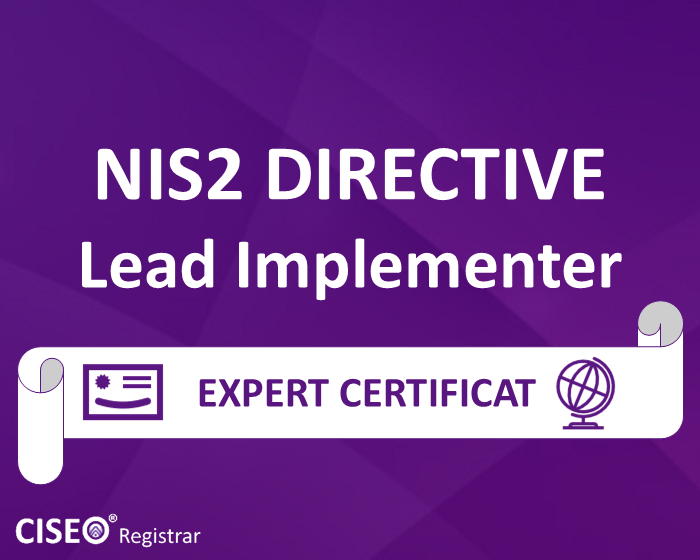 NIS 2 Directive LEAD IMPLEMENTER CERTIFICAT