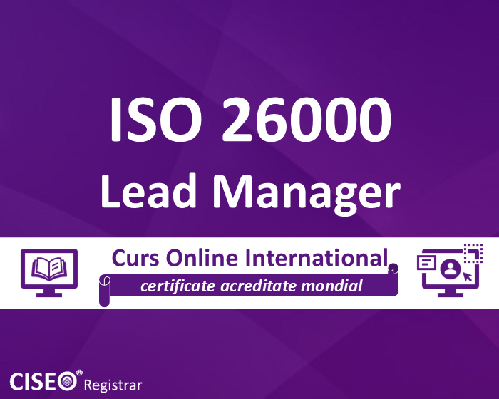 ISO 26000 LEAD MANAGER Online Course (Social Responsibility)