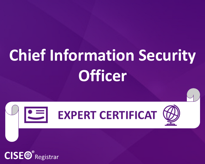 CHIEF INFORMATION SECURITY OFFICER CERTIFICAT