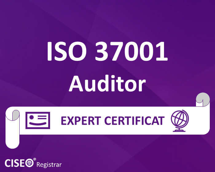 ISO 37001 AUDITOR CERTIFICAT