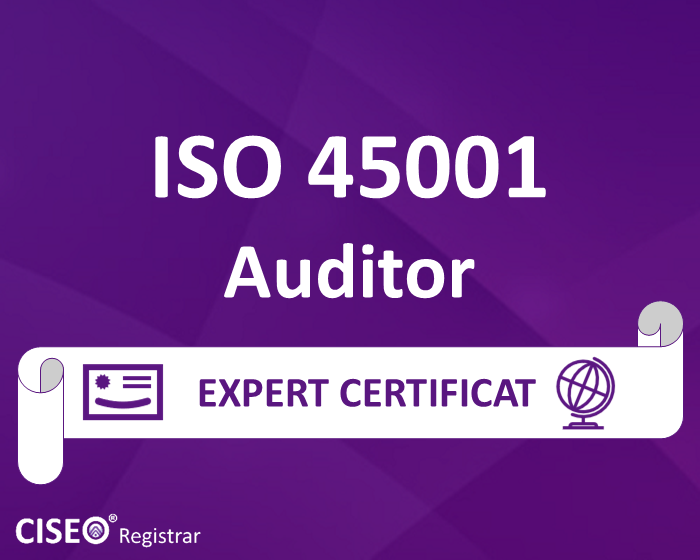 ISO 45001 AUDITOR CERTIFICAT