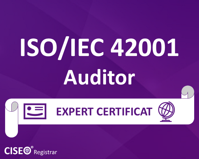 ISO/IEC 42001 AUDITOR CERTIFICAT